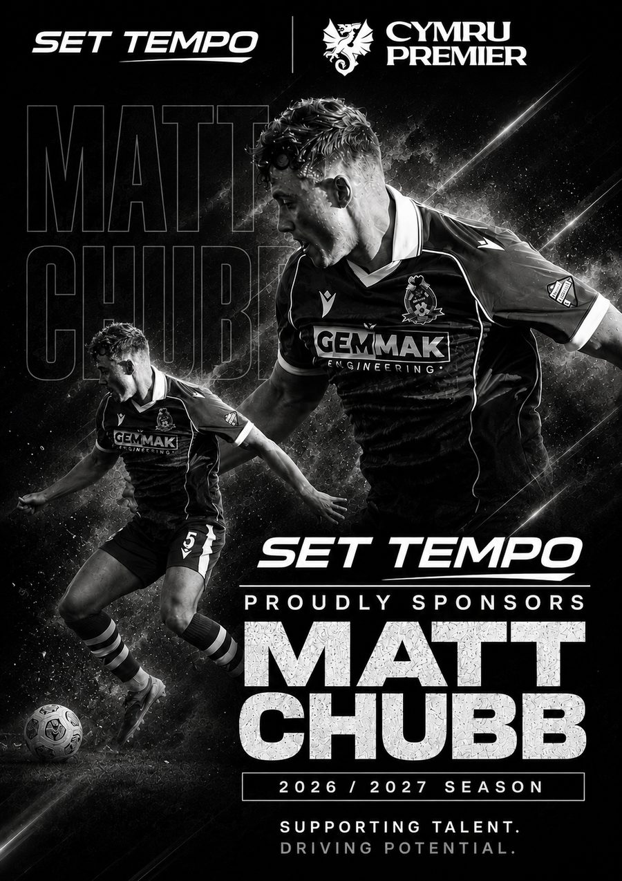 Set Tempo proudly sponsors Matt Chubb for the 2026/27 season